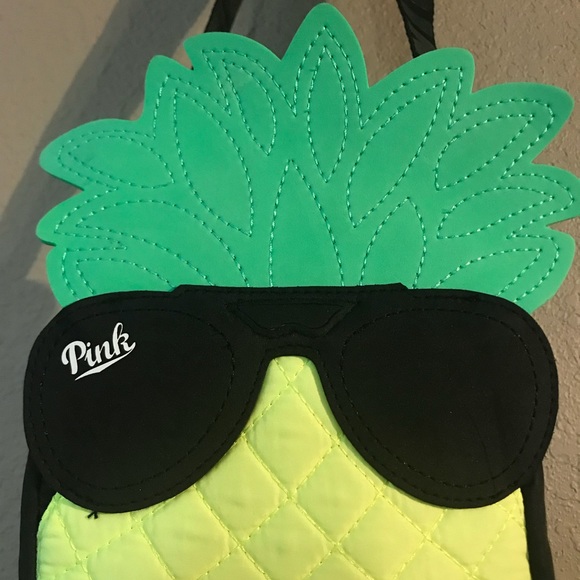 PINK Victoria’s Secret Lunch Box Bag Pineapple - Picture 2 of 6